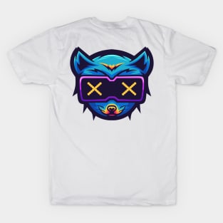 Fox futuristic illustration T-Shirt